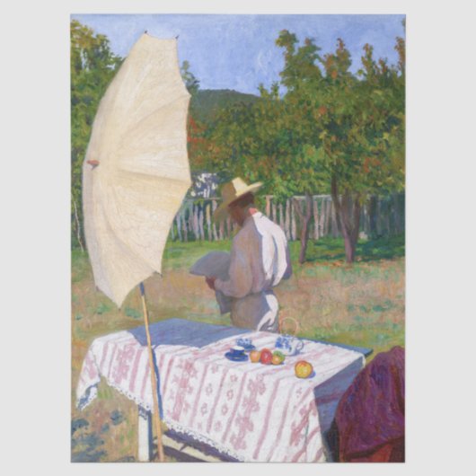 Károly Ferenczy - Oktober Tissuepapier (Voorkant)