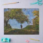 Károly Ferenczy - Op de heuveltop Tissuepapier (Craft)