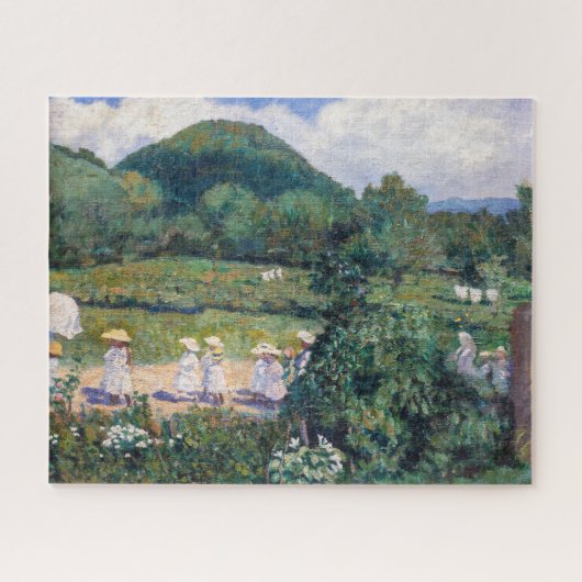 Károly Ferenczy - Picknick in mei (Zomerdag) Legpuzzel (Horizontaal)