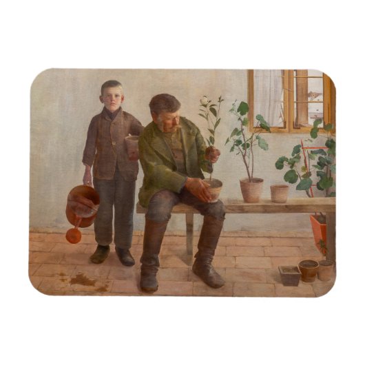 Károly Ferenczy - Tuiniers Magneet (Horizontaal)