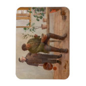 Károly Ferenczy - Tuiniers Magneet (Verticaal)