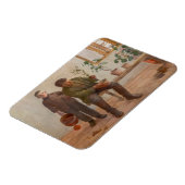 Károly Ferenczy - Tuiniers Magneet (Linkerzijde)