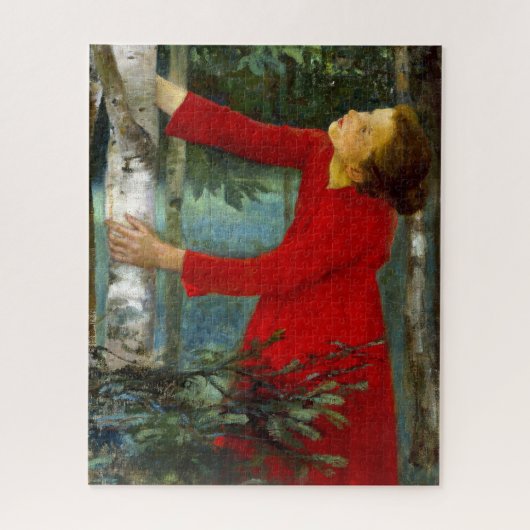 Károly Ferenczy - Vogellied Legpuzzel (Verticaal)
