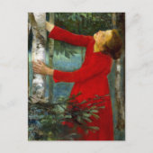 Károly Ferenczy - Vogelzang Briefkaart (Voorkant)