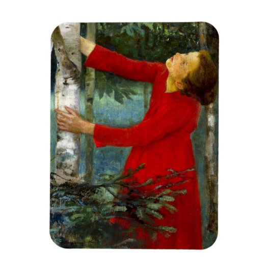 Károly Ferenczy - Vogelzang Magneet (Verticaal)