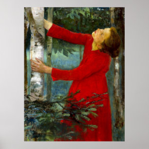 Károly Ferenczy - Vogelzang Poster