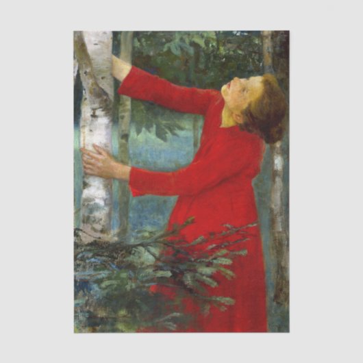 Károly Ferenczy - Vogelzang Tissuepapier (Voorkant)