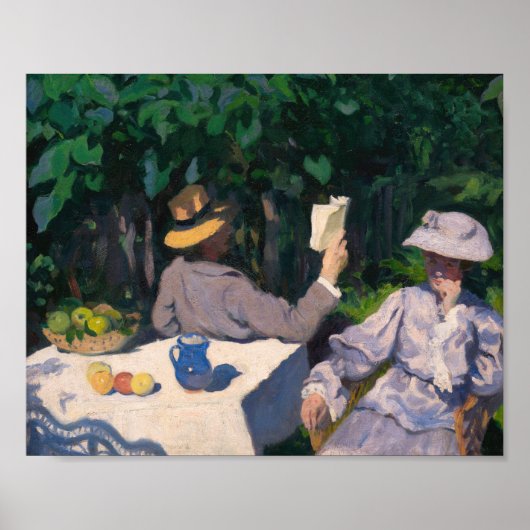 Károly Ferenczy - Zonnige Ochtend Poster (Voorkant)