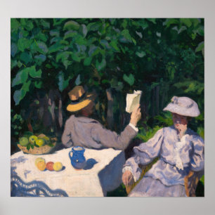 Károly Ferenczy - Zonnige Ochtend Poster