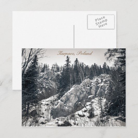 Karpacz, Polen - Briefkaart (Voorkant / Achterkant)