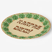 Karpas Diem! papieren bordje (Gekanteld)