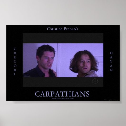 Karpaten Poster (Voorkant)