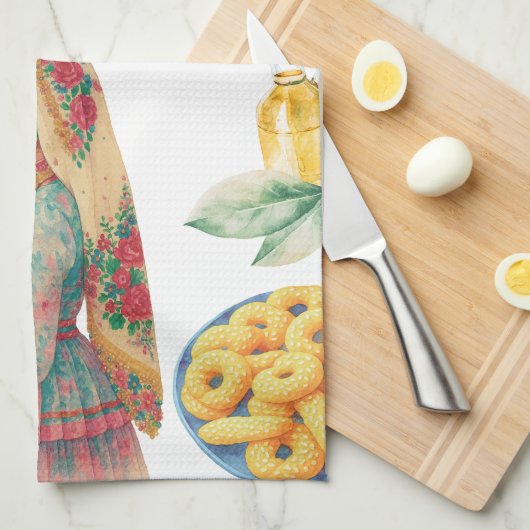 Karpathia Kitchen Towel Theedoek (Quarter Fold)