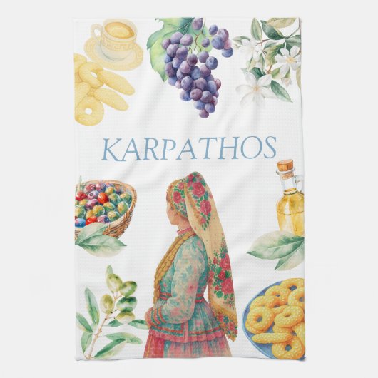 Karpathia Kitchen Towel Theedoek (Verticaal)