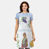 Karpathia  schort (Gedragen)