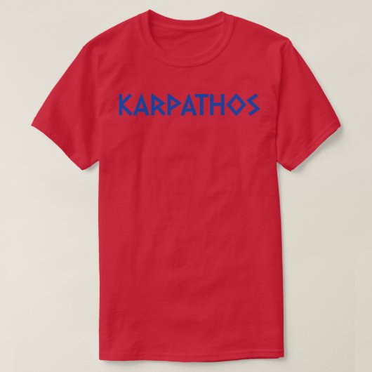 Karpathos 2 t-shirt (Design voorkant)