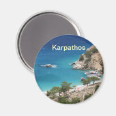 Karpathos Griekenland magneet (Voorkant / Achterkant)