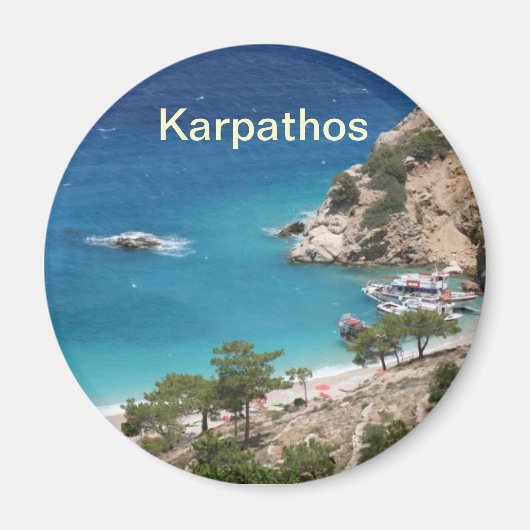 Karpathos Griekenland magneet (Voorkant)