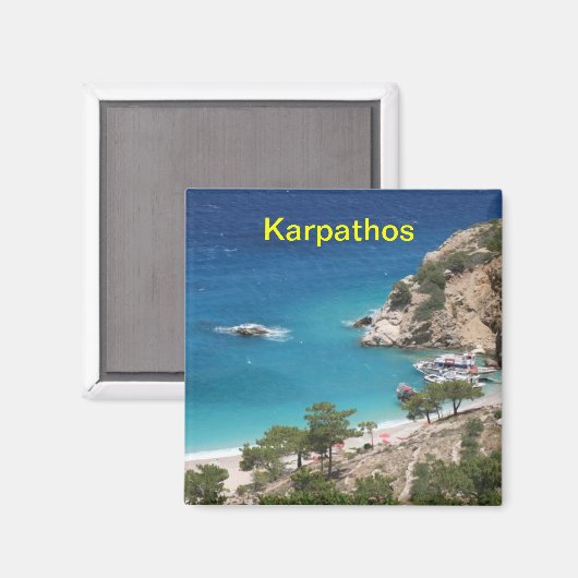 Karpathos magneet (Voorkant / Achterkant)
