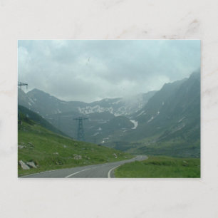 Karpatische bergen briefkaart