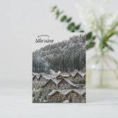 Karpatische bergen Oekraïne Briefkaart (Staand voorkant)