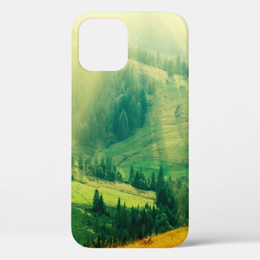 Karpatische bergen zomerlandschap op zonsondergang Case-Mate iPhone case (Achterkant)