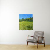 Karpatische Groene Weide – Roemeense Bergprint Wandkleed (In situ)