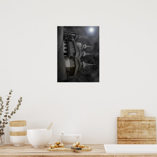 Karpatische kerk poster (Keuken)