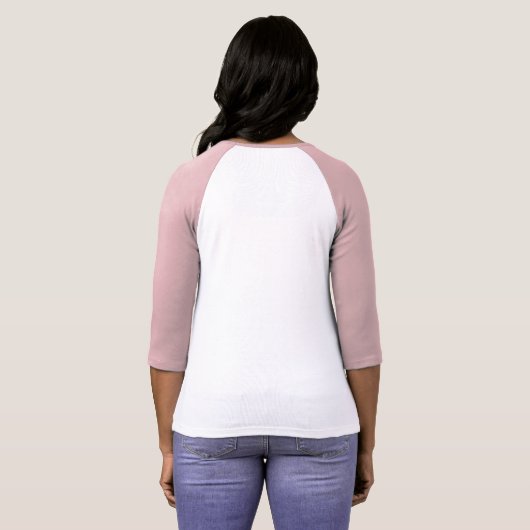 Karpe Diem dameshonkbal T-shirt (Achterkant volledig)