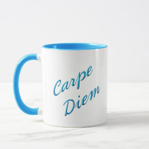 karpe diem - neem de dag in beslag mok
