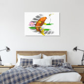 karper canvas afdruk (Insitu (Slaapkamer))