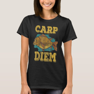 Karper Diem Karper Visser Vissen T-shirt