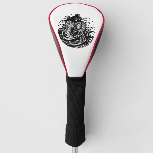 Karper en water Golf Headcovers (Voorkant)