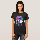 Karper Koningin Karper Vissen T-shirt (Voorkant volledig)