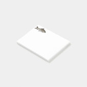 karper met franje en lippen post-it® notes (Schuin)