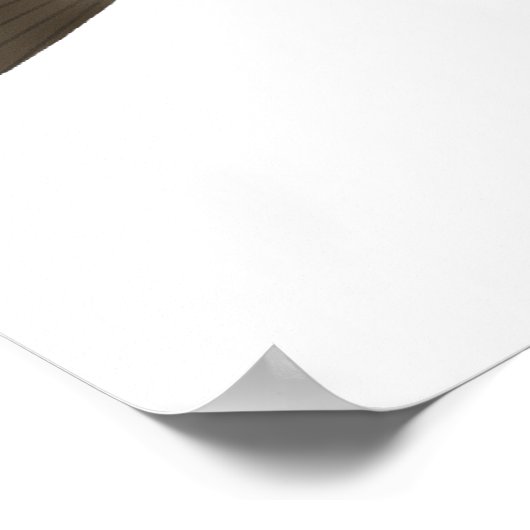 karper met franje en lippen poster (Hoek)