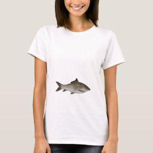 karper met franje en lippen t-shirt