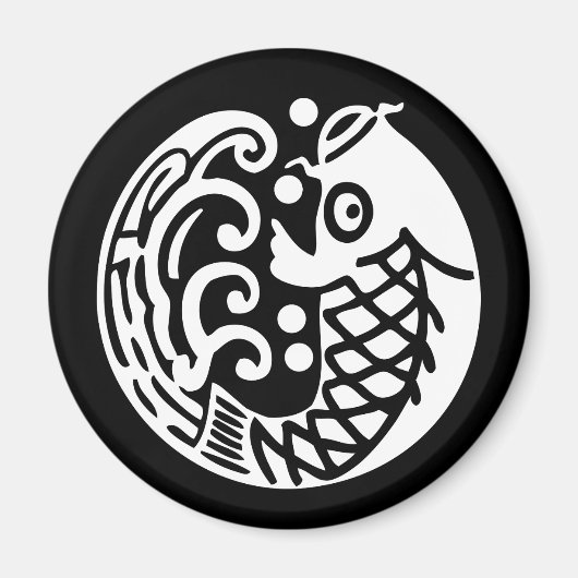 karper met golf magneet (Voorkant)