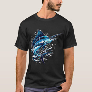 Karper op grove visquote t-shirt