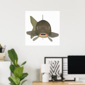 Karper - viskop poster (Thuiskantoor)