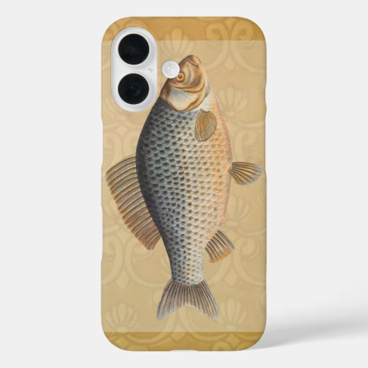 Karper vissen schilderen zoetwater tekening Case-Mate iPhone case (Achterkant)