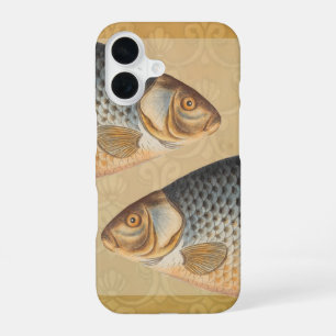 Karper vissen schilderen zoetwater tekening iPhone 16 hoesje