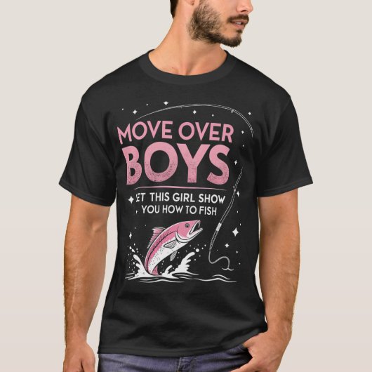 Karper Vissend Meisje T-shirt (Voorkant)