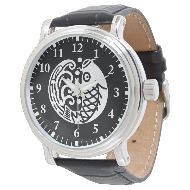 Karpergolf Horloge (Gekanteld)