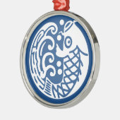 Karpergolf Metalen Ornament (Links)