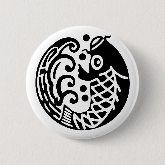 Karpergolf Ronde Button 5,7 Cm (Voorkant)