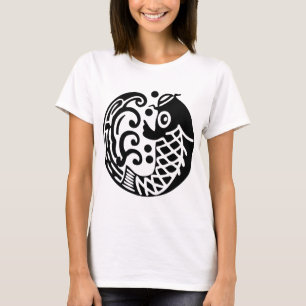 Karpers in golven t-shirt