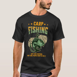 Karpervissen Meerval en karper angelen visser T-shirt