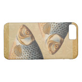 Karpervisvisserij schilderij zoetwater Case-Mate iPhone case (Achterkant (Horizontaal))