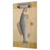 Karpervisvisserij schilderij zoetwater klembord (Links)